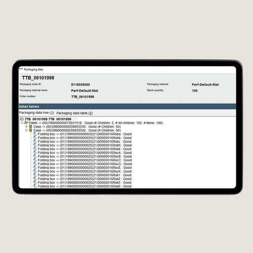 Software de control - PAS-X Track & Trace - Körber Pharma - de prueba / con sistema de seguimiento / de fabricación
