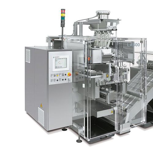 Sistema de embalaje vertical - LA500 - Körber Pharma - Auger / de comprimidos / de líquidos