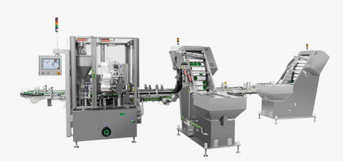Sistema de llenado y sellado para el sector médico - MV545 - Marchesini Group - automático / intermitente
