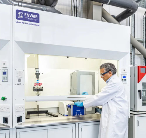 Campana de extracción de aspiración química - Envair - de escape / de contención / de laboratorio