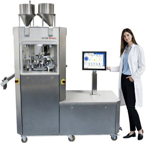 Tableteadora - RoTab Bilayer 2.0 - kg-pharma - para la industria farmacéutica / para I+D / de laboratorio