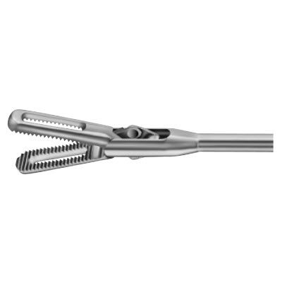 Pinza para endoscopia - R 260-30-036 - Ewald Bacher Medizintechnik - de agarre / para extracción de cálculos renales / fenestrada