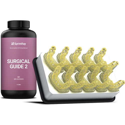 Material dental de resina - Surgical Guide 2 - SprintRay - para impresión en 3D / biocompatible