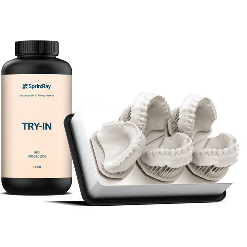 Material dental de resina - Try-In - SprintRay - para impresión en 3D / biocompatible / temporal