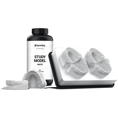 Material dental de resina - Study Model - SprintRay - ortodóntico / para impresión en 3D / de modelización