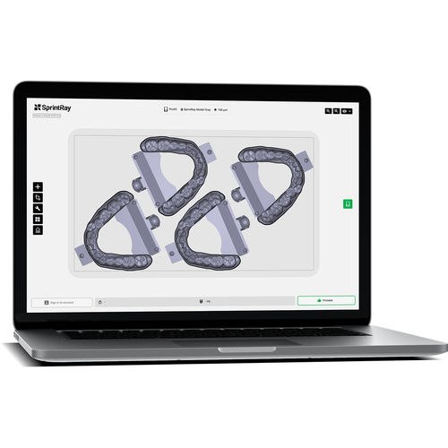 Software para odontología - RayWare - SprintRay - de hospital / de laboratorio dental / para informes