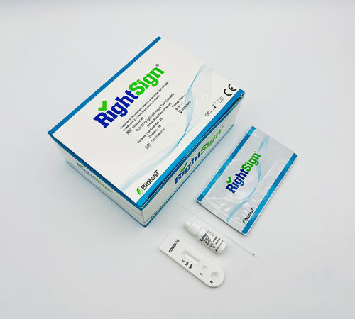 Prueba rápida para COVID-19 - RightSign - Hangzhou Biotest Biotech Co. Ltd. - SARS-COV-2 / de suero / por plasma