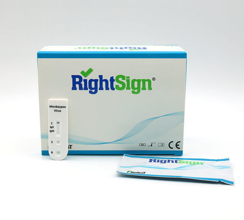 Prueba rápida de inmunoglobulina M - IHMPV-MC42 - Hangzhou Biotest Biotech Co. Ltd. - de IgG / para viruela del mono / por plasma