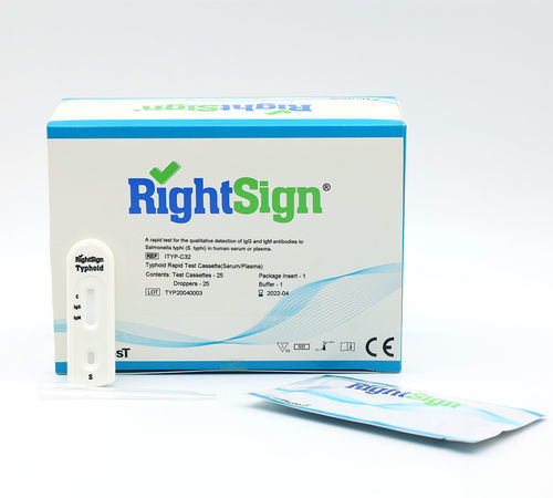 Prueba rápida de fiebre tifoidea - TYP-C series - Hangzhou Biotest Biotech Co. Ltd. - de IgM / de IgG / de Salmonella