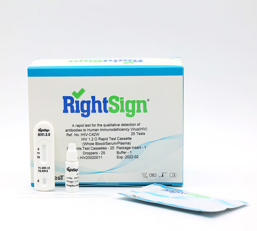Prueba rápida de VIH - IHIV series - Hangzhou Biotest Biotech Co. Ltd. - de sangre total / por plasma / de suero