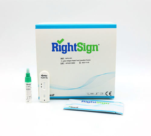 Prueba rápida Helicobacter pylori - IHPG-C61 - Hangzhou Biotest Biotech Co. Ltd. - de heces / de heces / de heces