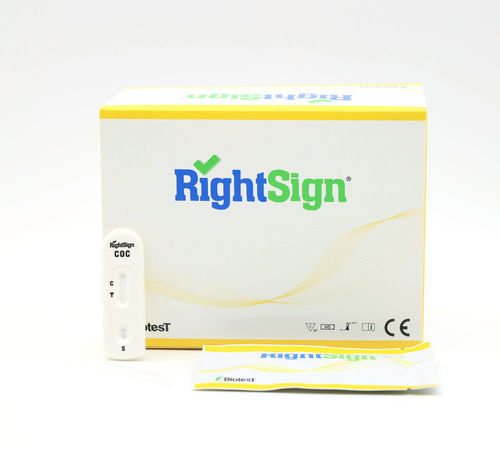 Prueba rápida de detección de droga - COC - Hangzhou Biotest Biotech Co. Ltd. - de orina / de saliva / inmunocromatográfica