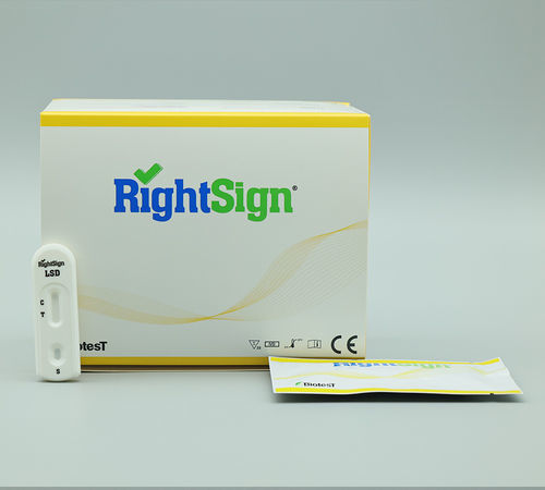Prueba rápida de detección de droga - LSD - Hangzhou Biotest Biotech Co. Ltd. - de orina / inmunocromatográfica / con tira reactiva