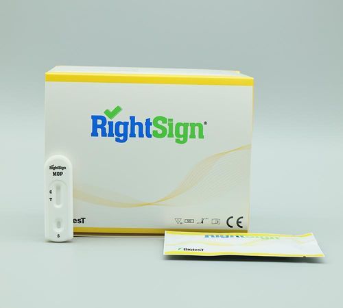 Prueba rápida de toxicología - MOP - Hangzhou Biotest Biotech Co. Ltd. - de estupefacientes / de detección de droga / de morfina