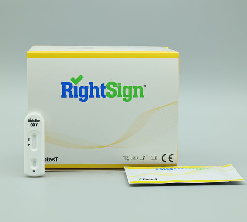 Prueba rápida de detección de droga - OXY - Hangzhou Biotest Biotech Co. Ltd. - de oxicodona / de saliva / de orina