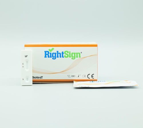 Prueba rápida de lactoferrina - OLF-C61 - Hangzhou Biotest Biotech Co. Ltd. - de heces / inmunocromatográfica / de tipo cassette