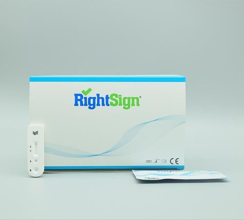 Prueba rápida de alergias - AIGE-C41 - Hangzhou Biotest Biotech Co. Ltd. - IgE total / por plasma / de suero