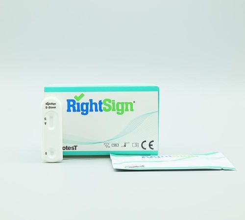Prueba rápida de trombosis - CDIM-C41 - Hangzhou Biotest Biotech Co. Ltd. - de dímeros-D / de sangre total / de suero