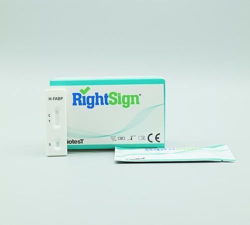 Prueba rápida de infarto de miocardio - CFABP-C41 - Hangzhou Biotest Biotech Co. Ltd. - de h-FABP / por plasma / de sangre total