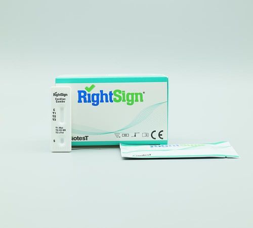Prueba rápida de quinasa creatina - CMIC-C43 - Hangzhou Biotest Biotech Co. Ltd. - de mioglobina / cTnI / de suero