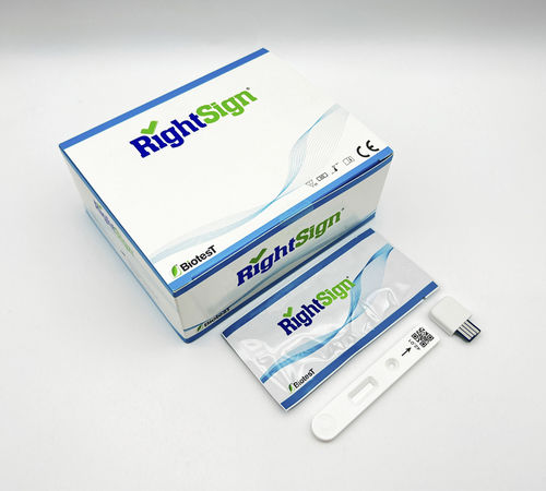 Prueba rápida de suero - RFCKMB-C41 - Hangzhou Biotest Biotech Co. Ltd. - por plasma / de sangre total / inmunocromatográfica