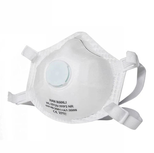 Mascarilla FFP3 - WL-2012V - Hubei Wanli Protective Products - de algodón / con válvula de espiración / tipo copa