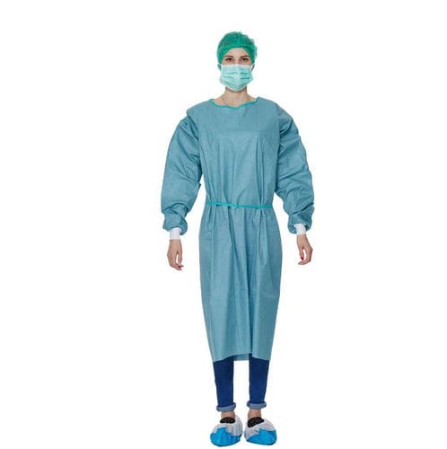Bata quirúrgica unisex - WLG1003 - Hubei Wanli Protective Products - de polipropileno / de polietileno / desechable