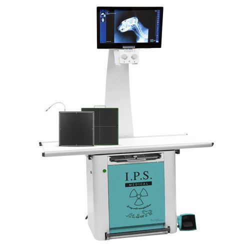 Sistema de radiografía veterinaria digital - HF 400 II Standard - I.P.S. Medical - con mesa