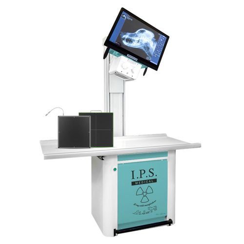 Sistema de radiografía veterinaria digital - HF 400 II Pro - I.P.S. Medical - con mesa