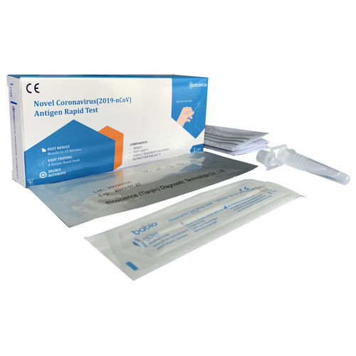 Prueba rápida para COVID-19 - Bioscience (Tianjin) Diagnostic Technology Co.,Ltd - para antígenos / SARS-COV-2 / nasofaríngea
