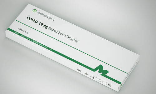 Kit de prueba para COVID-19 - Medicalsystem Biotechnology Co., Ltd. - para antígenos / SARS-COV-2 / nasal