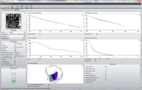 Software de análisis - epidSoft  - PTW Freiburg Physikalisch-Technische-Werkstätten - de gestión de datos / visualizador / de evaluación