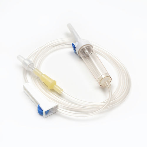 Set de perfusión policloruro de vinilo - Shandong Wuzhou Medical Equipment - de polipropileno / con cámara de goteo / con conector en Y