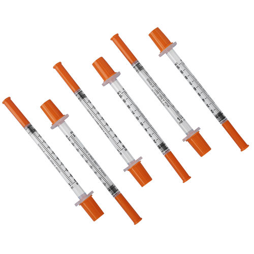 Jeringa de insulina - Shandong Wuzhou Medical Equipment - 0.3 mL / de polipropileno / de caucho