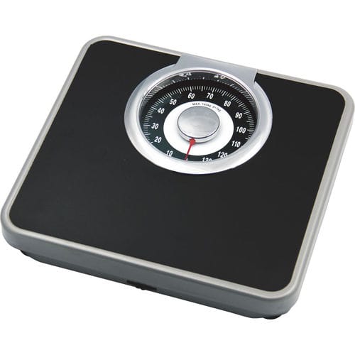 Balanza pesa-personas mecánica - BR808B - Zhongshan Jinli Electronic Weighing Equipment Co., Ltd - plataforma / portátil / con visualización analógica