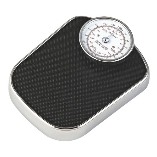 Balanza pesa-personas mecánica - DT02 - Zhongshan Jinli Electronic Weighing Equipment Co., Ltd - plataforma / portátil / de esfera