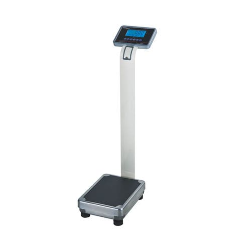 Balanza pesa-personas electrónica - TCS-200LMA-2 - Zhongshan Jinli Electronic Weighing Equipment Co., Ltd - de columna / con pantalla LCD / con medidor de talla