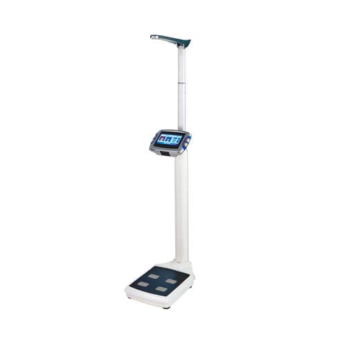 Analizador de la composición corporal por bioimpedancia - BFLA-8 - Zhongshan Jinli Electronic Weighing Equipment Co., Ltd - de columna / con medidor de talla