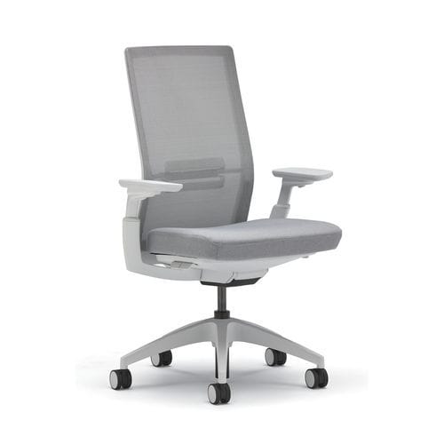 Silla con reposabrazos - Evo - Allsteel - con ruedas / con respaldo alto
