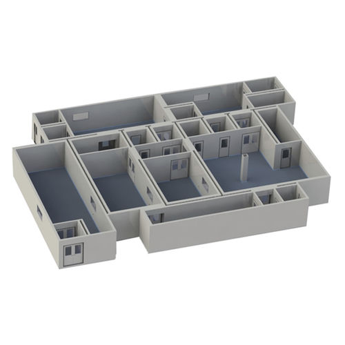 Sala blanca modular - CLEAN3 - AWS BIO PHARMA TECHNOLOGIES - integrado