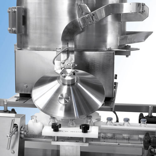 Sistema de encapsulación para botellas - RS - Cozzoli Machine Company - para la industria farmacéutica / automático / de pie