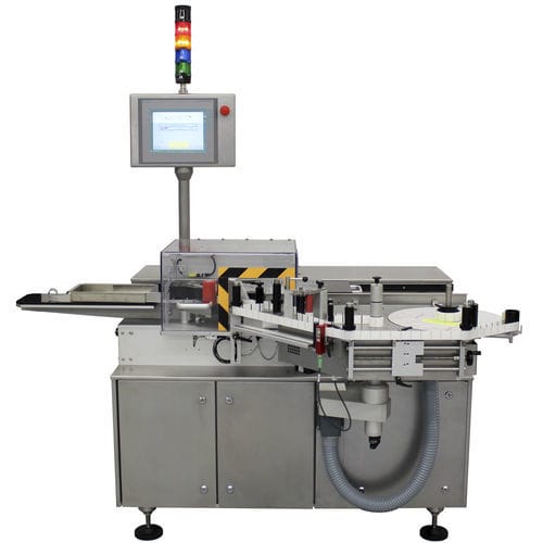 Etiquetadora de botellas - 601 - Bausch Advanced Technologies - de frascos / automática / en línea