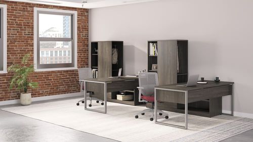 Escritorio de altura regulable - 10500 Series - The HON Company - modulable