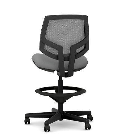 Taburete para sala de espera - Volt - The HON Company - de altura variable / neumático / giratorio