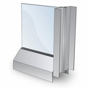 Ventana para sala blanca - PortaFab series - PortaFab