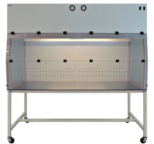 Campana de laboratorio - 1000-2-D - CLEATECH - de mesa / con ruedas / HEPA