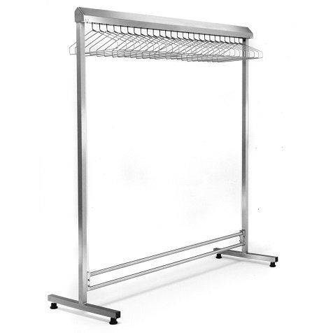 Rejilla para almacenamiento - S2484-SGRR - CLEATECH - con ruedas / de acero inoxidable