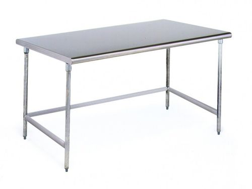 Mesa para sala blanca - SEP3672T - CLEATECH - rectangular / de acero inoxidable