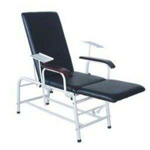 Sillón para extracción de sangre manual - HO-B101 - Hongkong Medi - de 3 secciones / con reposapiernas / fijo
