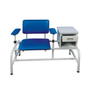 Sillón para extracción de sangre no regulable - HO-15 - Hongkong Medi - de 2 secciones